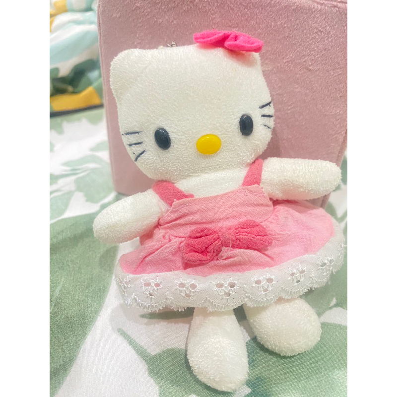 Keychain Hello Kitty Ganci Preloved Princess Putri Pink Lucu Murah Sanrio Cute