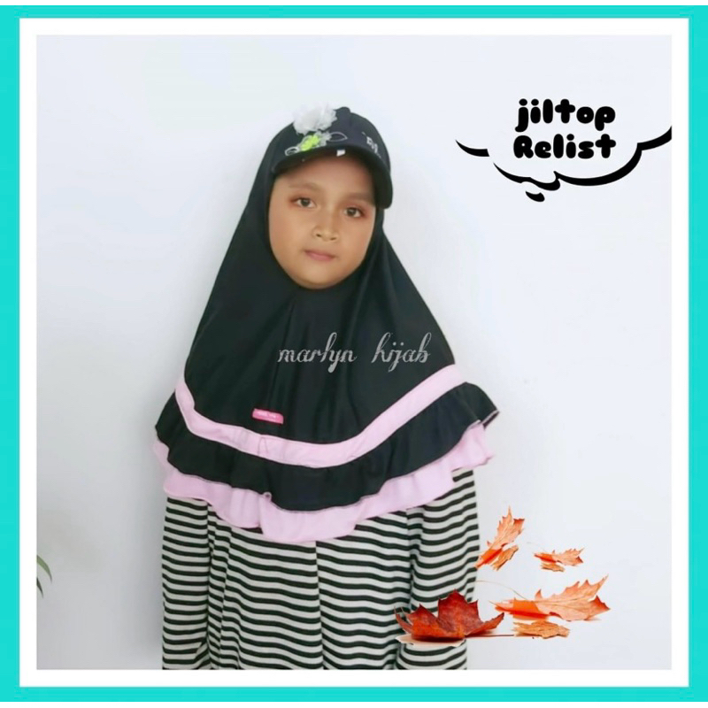 Jilbab topi anak  jilbab sporty jilbab sporty/marlynhijab354