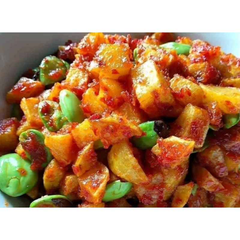 

FOOD INSTAN**BALADO KENTANG PETE/PORSI 150GRAM