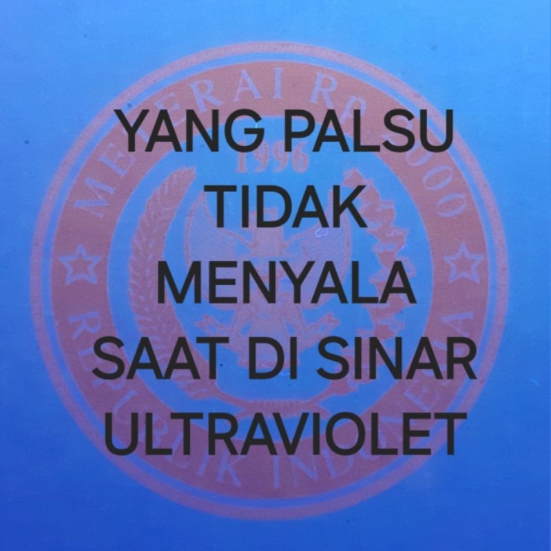 

KERTAS SEGEL TAHUN 1996 DOUBLE KERTAS BERMATERAI TAHUN 1996 DOUBLE