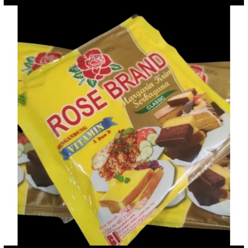 

margarin rose brand 200gr 1 dus