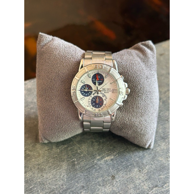 Seiko Chrono Panda V657-7080 Jam Tangan Bekas