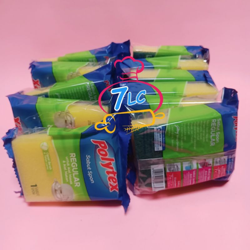1 pc Sabut spon Polytex / Spon Polytex
