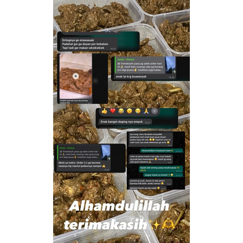 Rica rica entok by lulakufood