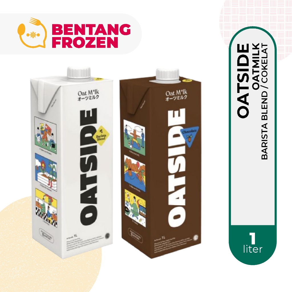

Oatside Oat Milk Barista Blend / Chocolate 1L / Susu Gandum Vegan