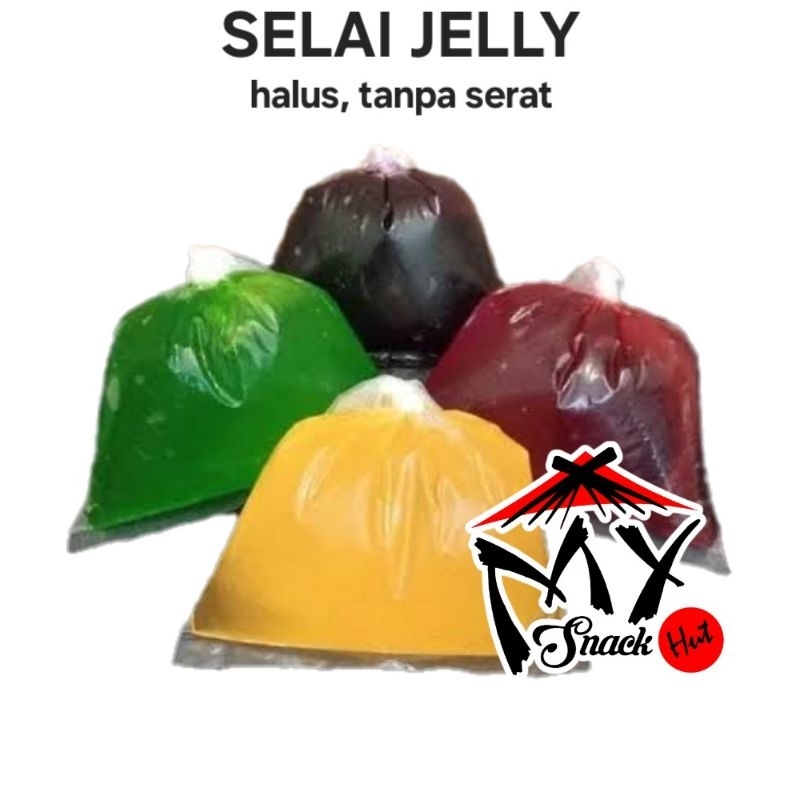 

SELAI JELLY 250GR OLESAN FILLING JELI BUAH STRAWBERRY MANGGA FRUIT JAM TULIS DONAT ROTI CAKE HALAL