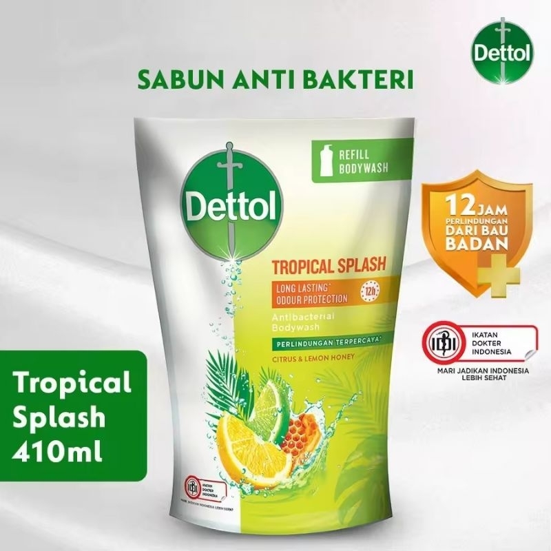 Dettol Body Wash Tropical Splash 410gr