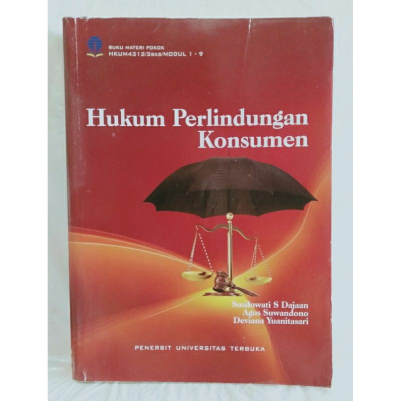 BUKU HUKUM PERLINDUNGAN KONSUMEN Susilowati S Dajaan., dkk