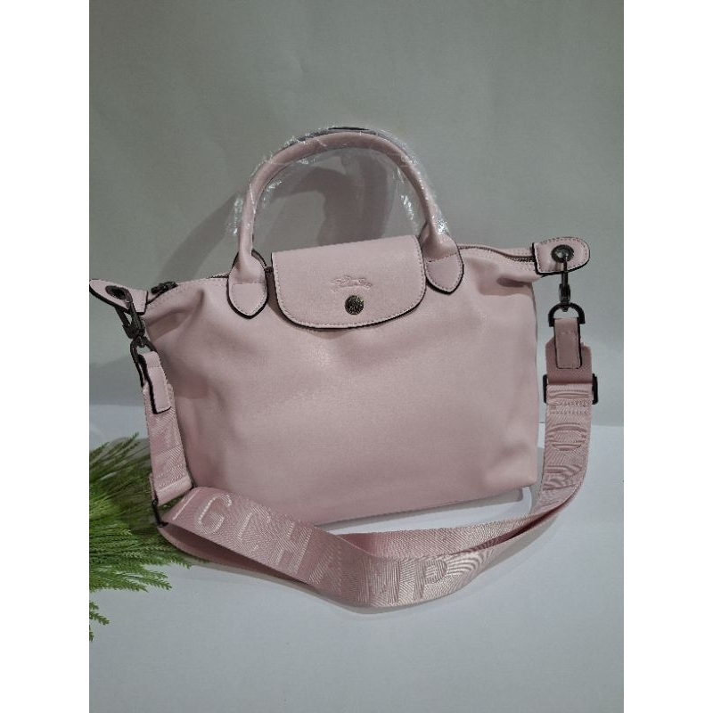 LC Cuir Medium VVIP Pink Powder Size 37x13x23