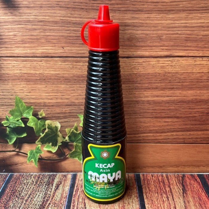 

Maya Kecap Asin 135 ML Botol Halal BPOM