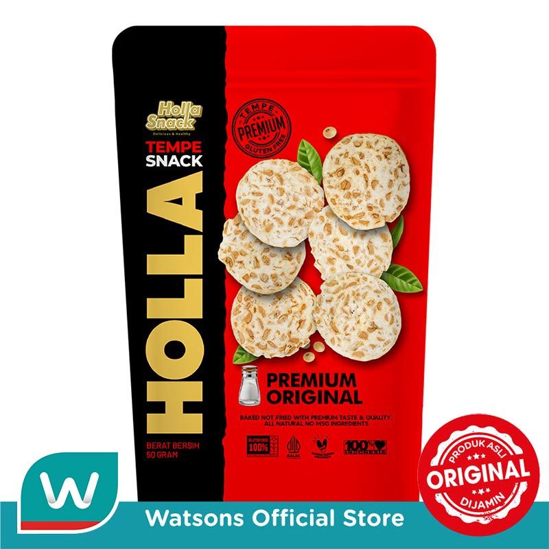 

Holla Snack Tempe Premium Original 50g