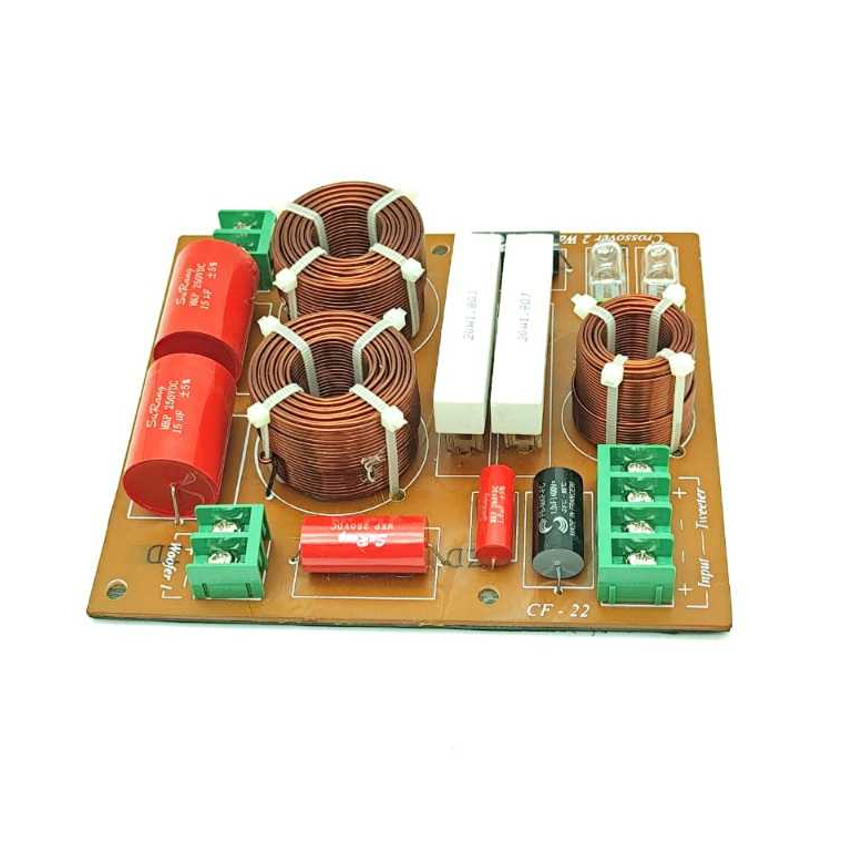 CROSSOVER LINE ARRAY PRO 22 (2M) / CROSSOVER PASIF DOUBLE WOFER PLUS TWEETER