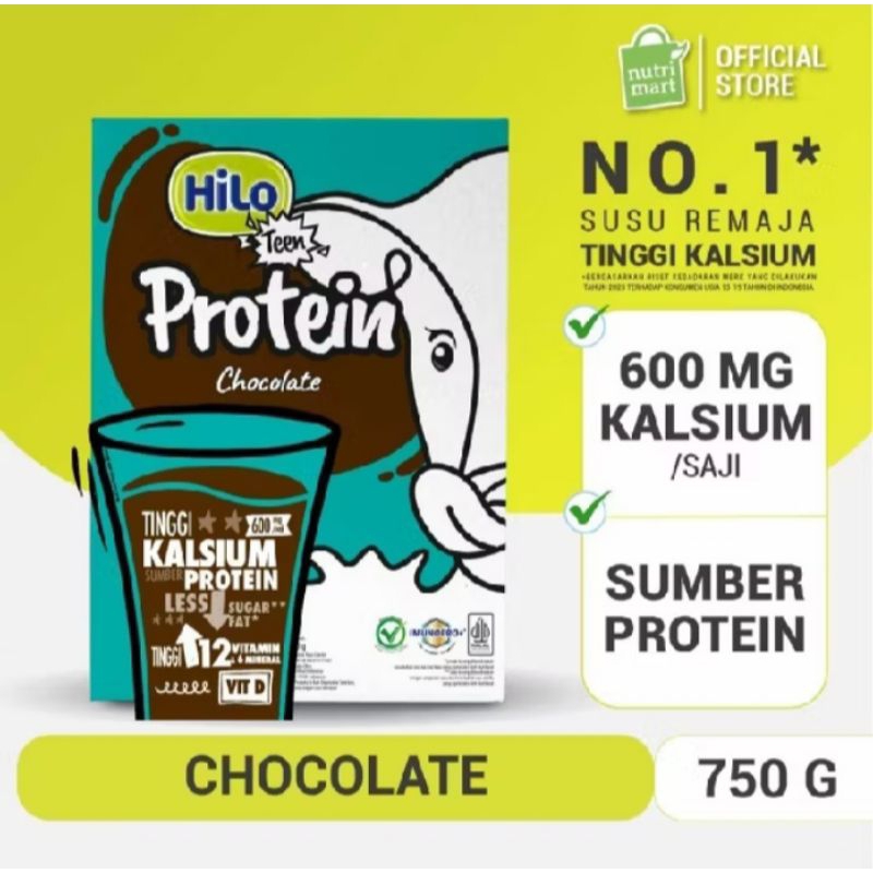 

Hilo teen 750 gr Vanila /Coklat KEMASAAN TERBARU