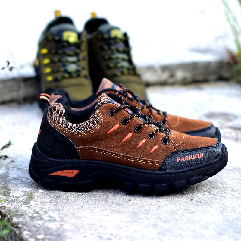 SEPATU IMPORT BOOTS SAFETY PRIA CS - 019