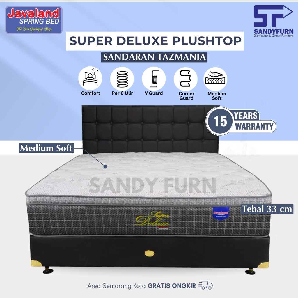 Javaland Springbed Super Deluxe Plushtop Bedset