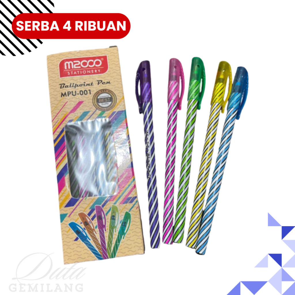 

Pulpen Ulir (12 Pcs) / Promo Pulpen / Paket Murah / Tinta Hitam