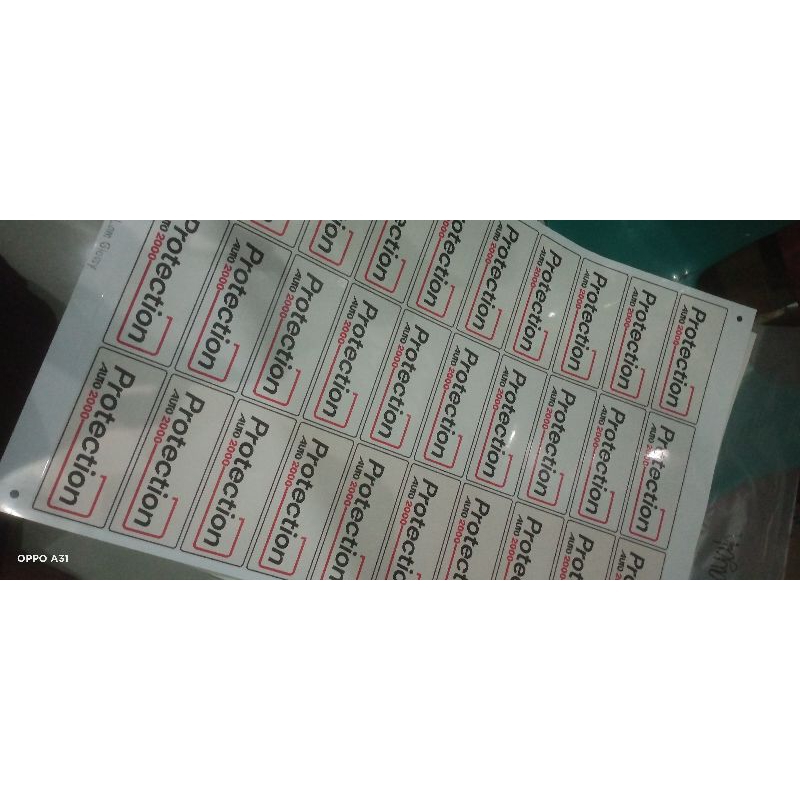 

Cetak stiker/ label bontac