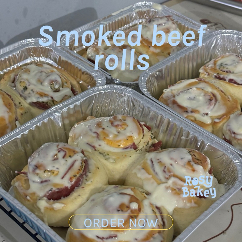 Smoked beef rolls - Smoked beef cheese rolls