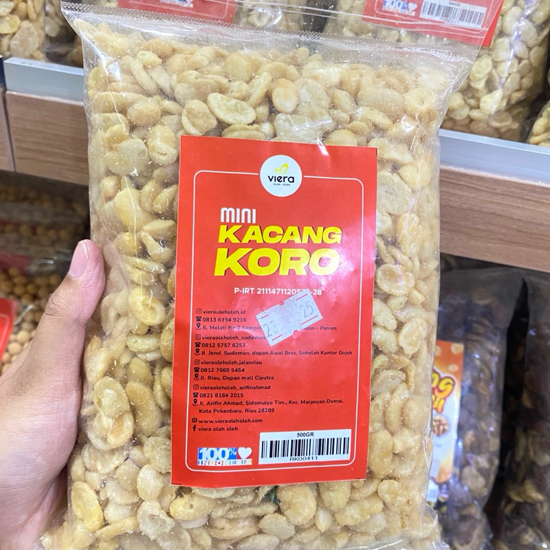 

KACANG KORO VIERA 500gr