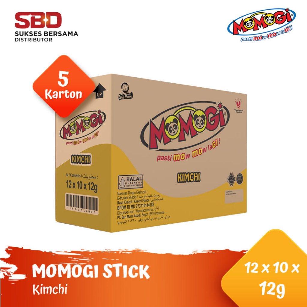 

Momogi Stick 12gr - Kimchi [5 Karton]