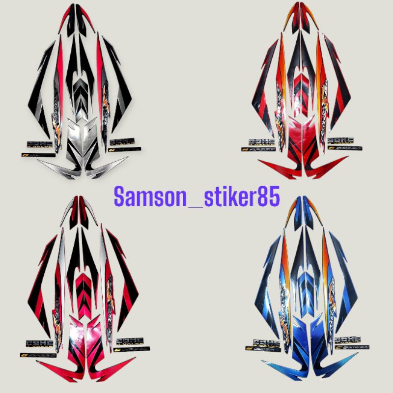 STRIPING SUZUKI SATRIA FU F150 2008 LIST BODY MOTOR THAILAND BERKUALITAS TERMURAH