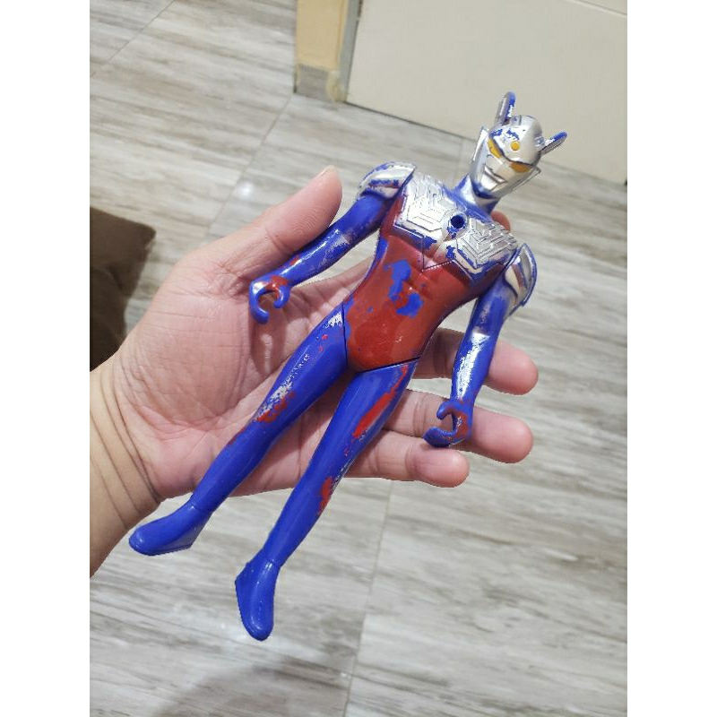 ACTION FIGURE SUPERHERO SUPER HERO ULTRAMAN SHINING ULTRAMEN BIRU BLUE MAINAN ANAK LAKI COWOK ROBOTA
