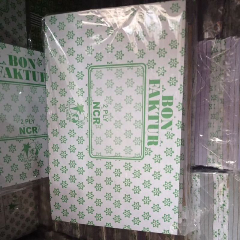 

Bon faktur R2/nota kontan R2 kecil merek star 1pak isi 12pcs