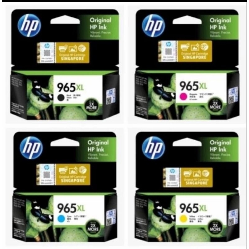 Cartridge hp 965xl black+ 965 calour perset