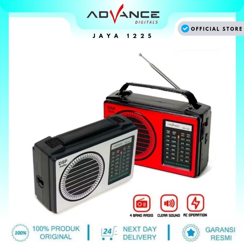 RADIO ADVANCE RBS 805 FM.AM.SW1.SW2.4BAND RADIO.SPEAKER RADIO