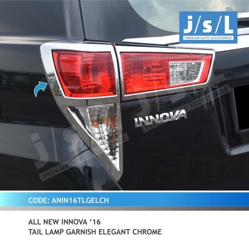 Aksesoris Innova Reborn JSL Cover Stoplamp Garnish Lampu Belakang AST