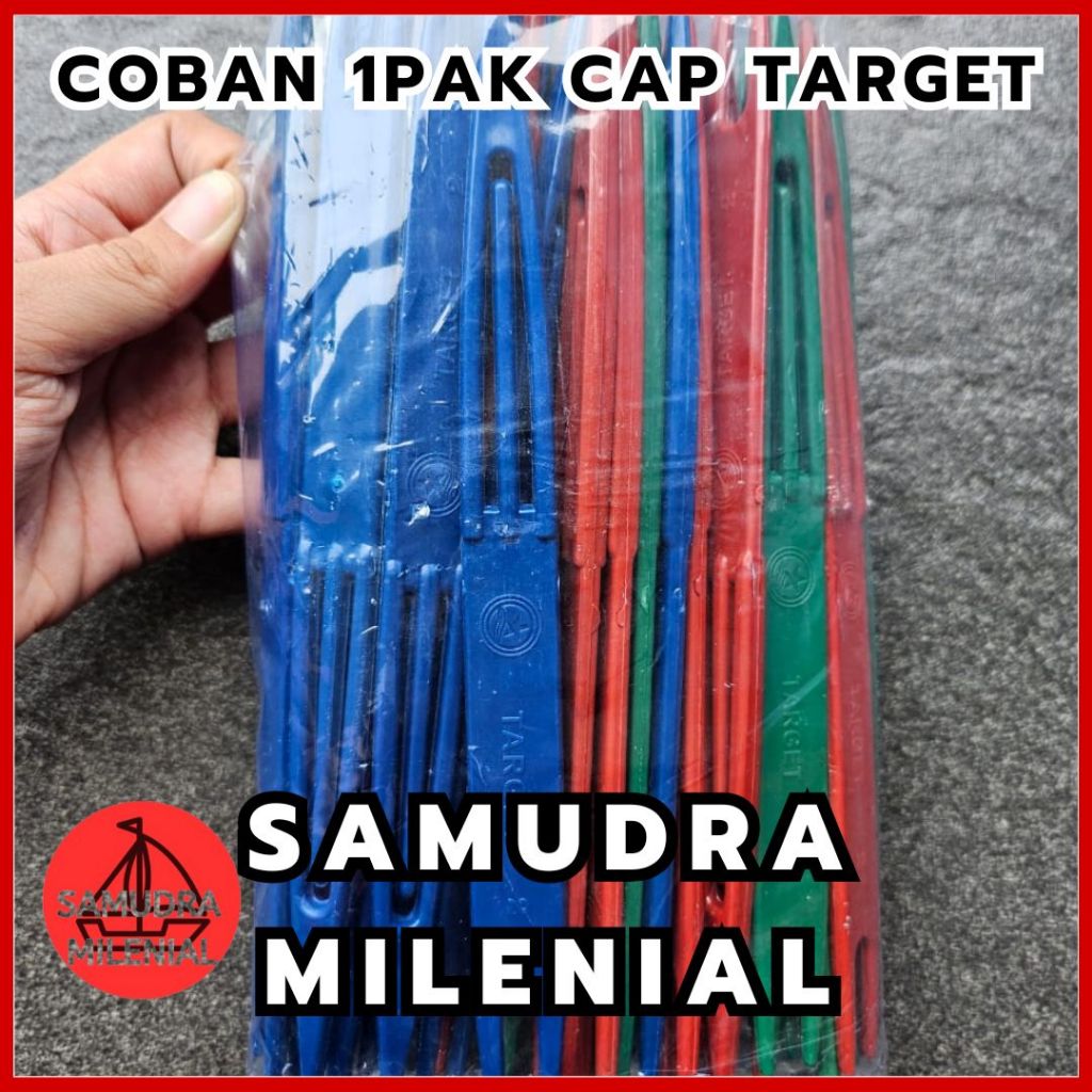 COBAN CAP TARGET JUMBO PER PACK ALAT JAHIT/ ALAT RAJUT JARING IKAN DAN JALA/ JARUM SULAM JARING