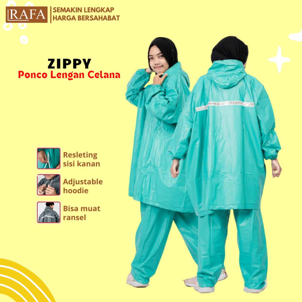 RAFA | Jas Hujan Celana Zippy Elephant Brand