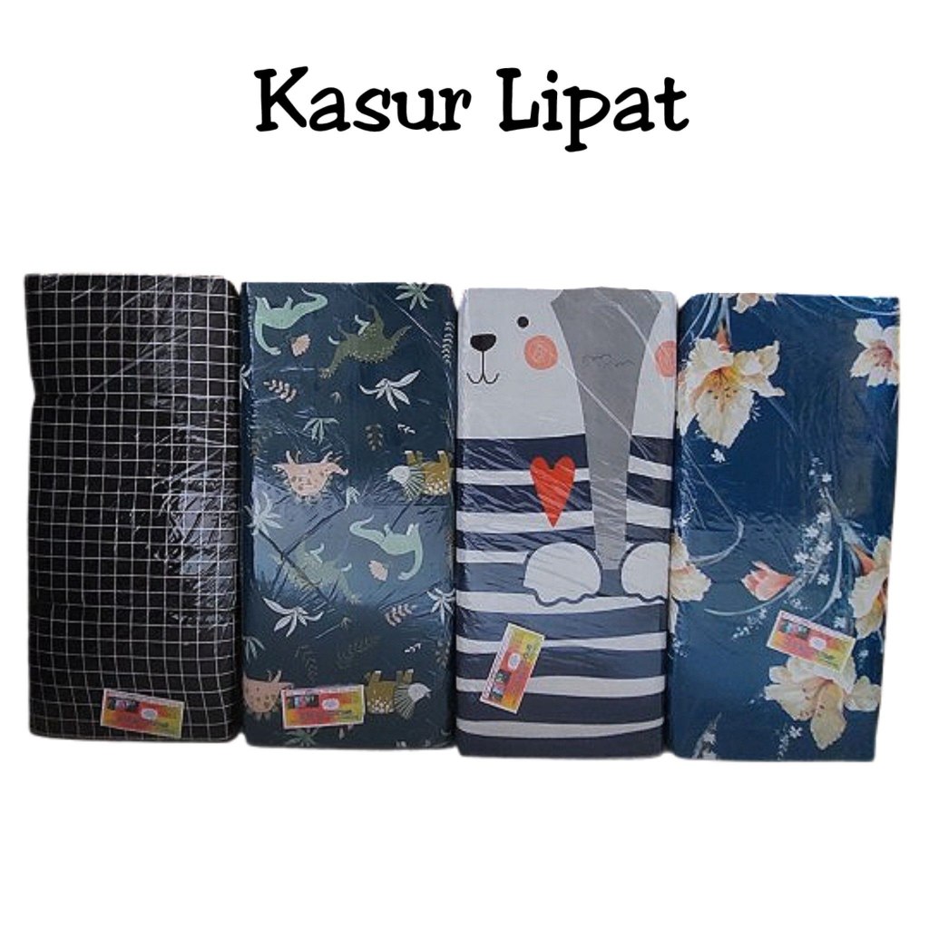 kasur Busa lipat | kasur lantai karakter isian dacron lembaran