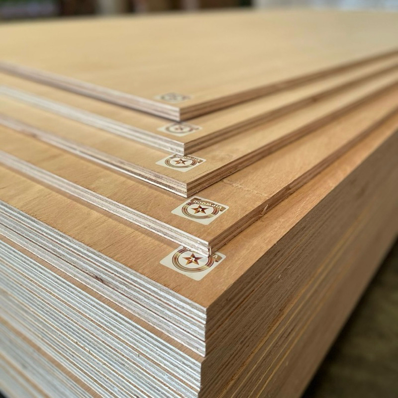 30x120cm Tebal 5mm Meranti Halus Triplek Plywood Multiplek