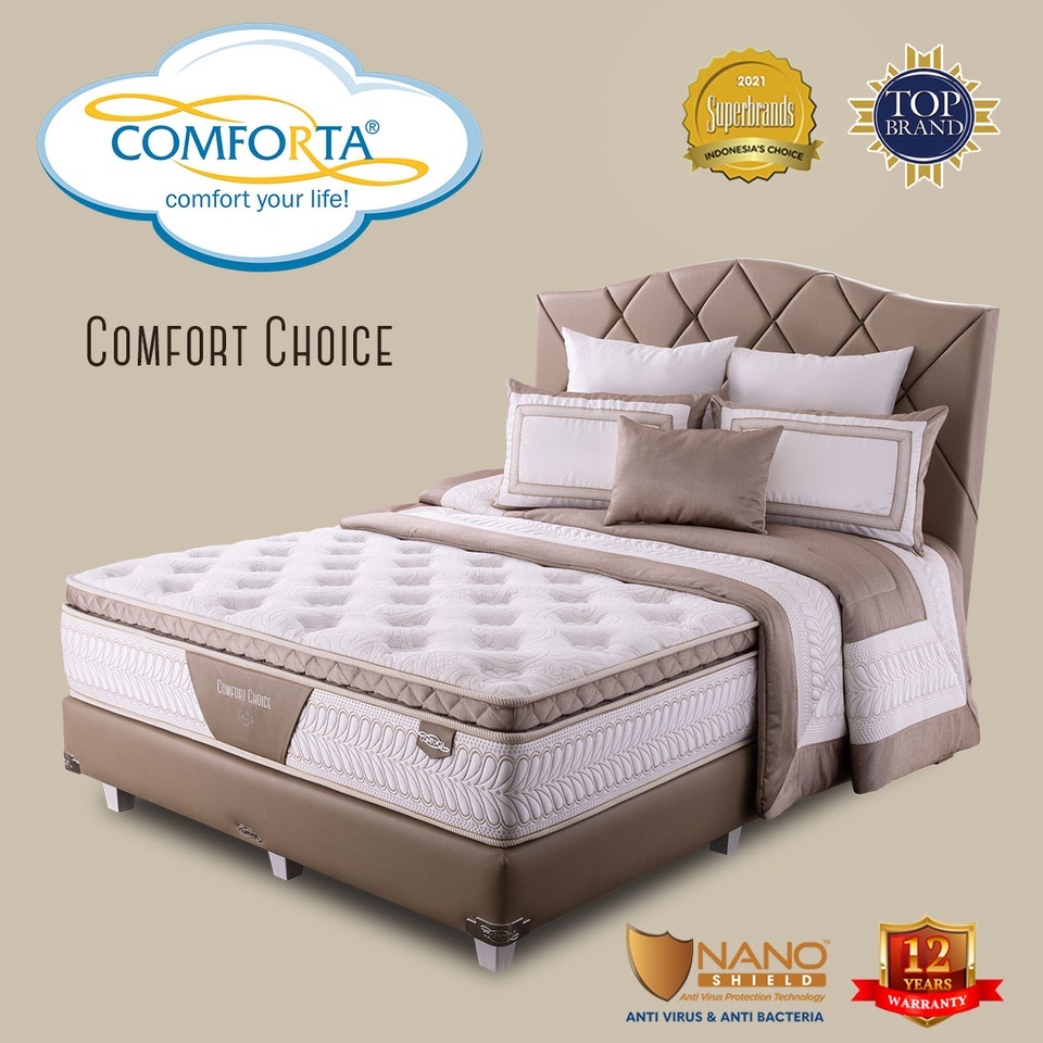 Springbed Comforta Comfort Choice 180x200 Kasur Springbed