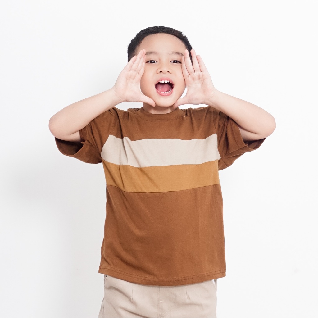 Kidsmate Kaos Oversize Caramel Layer