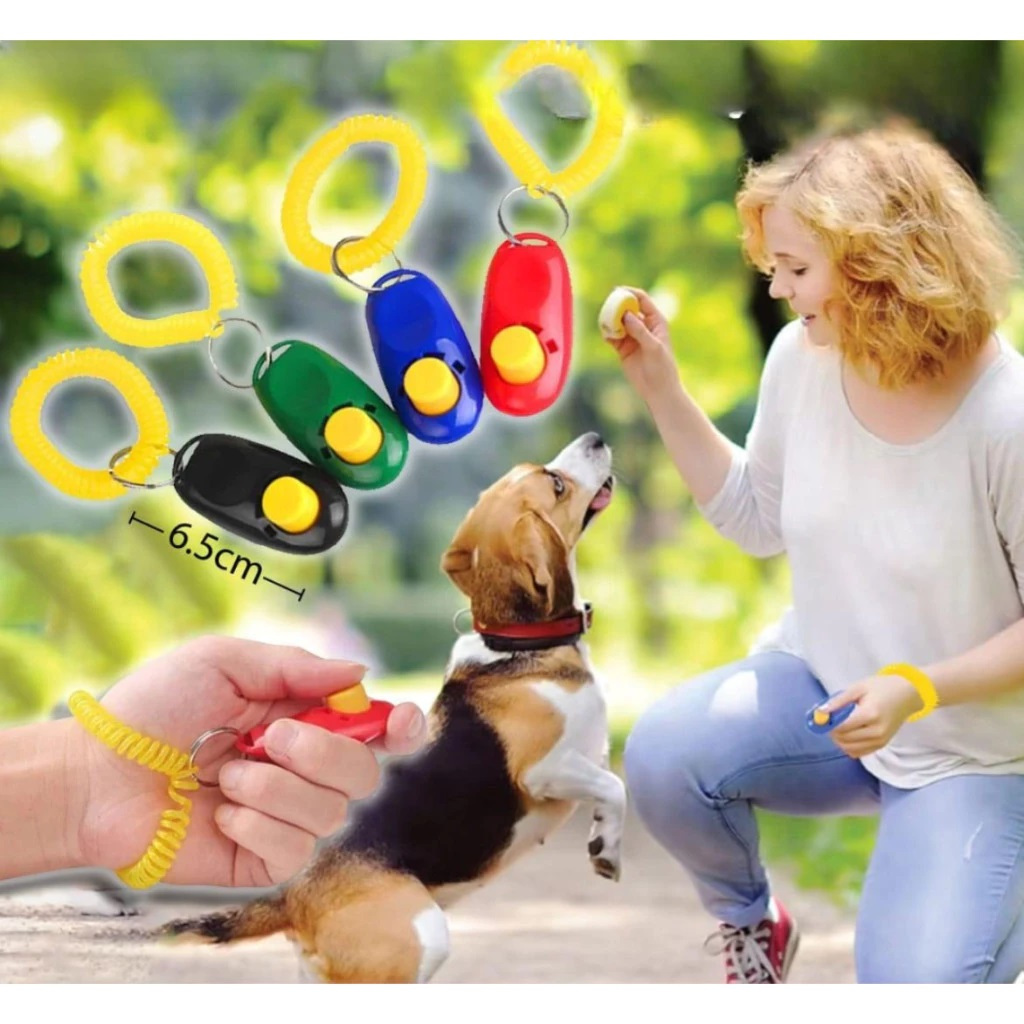 Mainan Clicker Hewan MH-39| Pet Clicker Training| Alat Clicker Melatih Kucing dan Anjing