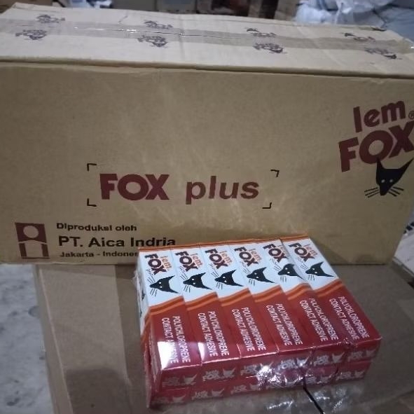 

LEM FOX TUBE KARTONAN PERKARTON:12 LUSIN