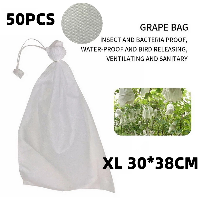 Brongsong Buah Kelengkeng Besar 30X38 Pembungkus Buah Blongsong Kelengkeng Jaring Buah