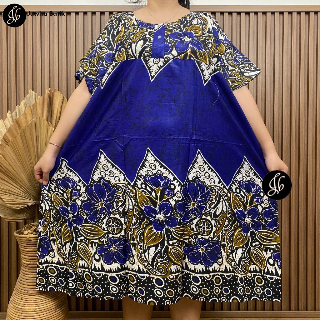da Juwita Batik - Daster Payung Jumbo Busui Friendly LD 140 Super Jumbo Murah Terbaru PART-I