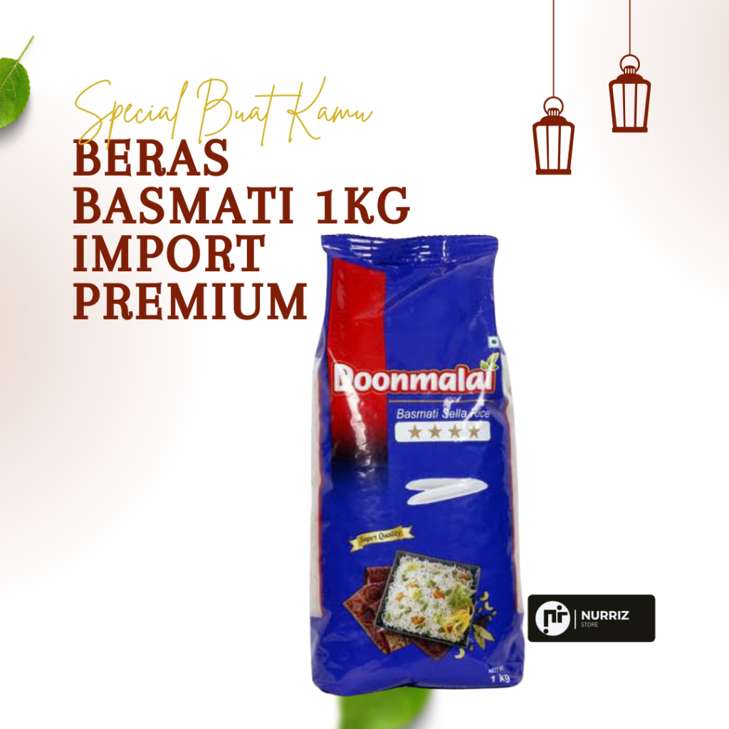 

Beras basmati 1kg import premium
