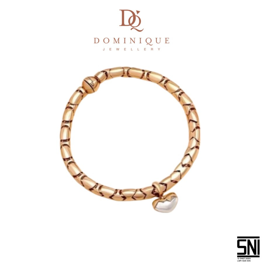 Gelang Sandra Dewi Gold Golden Love Melt Collections BC230387