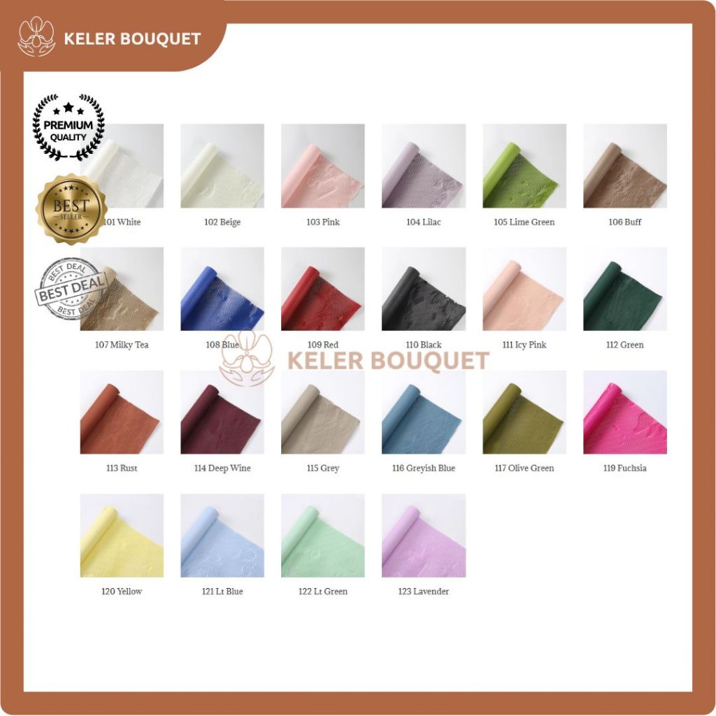 

(50cm x 10m/10yard) Flower Wrapping Paper Honeycomb Paper Wrap Packaging Kertas Bunga Roll