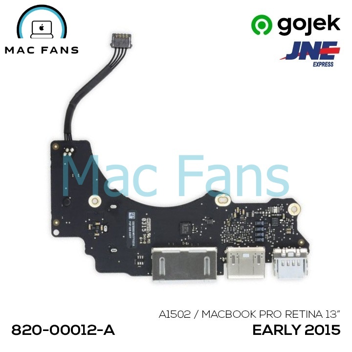 I/O IO Board USB HDMI Card Reader MacBook Pro 13” Retina A1502 2015
