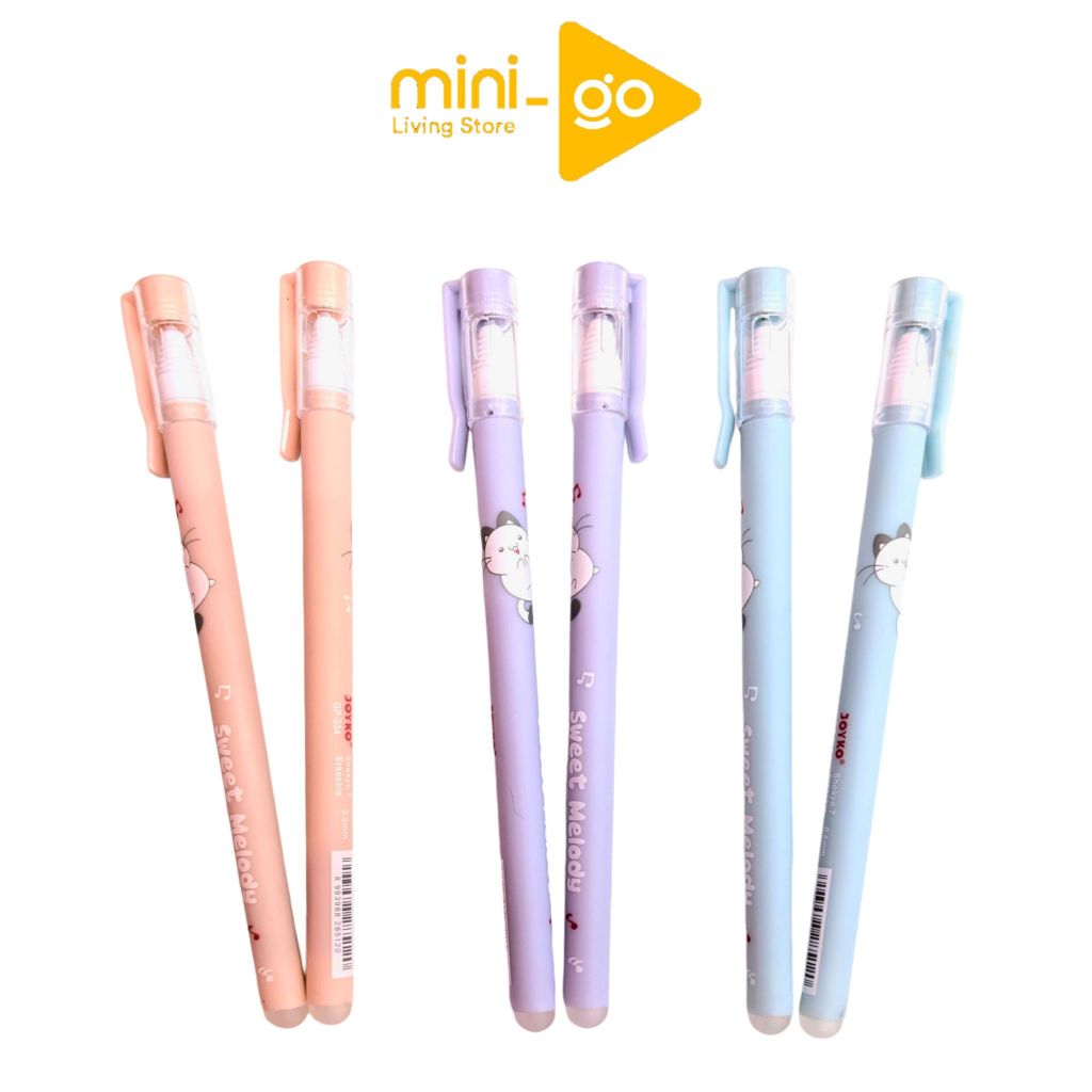 

JOYKO Erasable Gel Pen 334 - Pena Pulpen Bisa di Hapus 0.5 mm