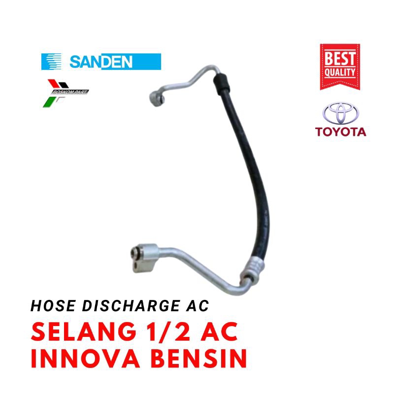 Pipa Selang Ac 1/2 Innova lama Old 2004 2015 Bensin Hose Discharge Selang Ac Inova lama Bensin Origi