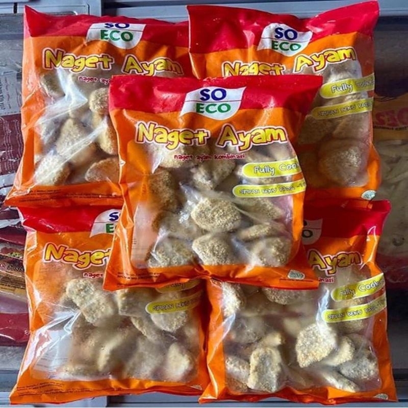 

Nugget Ayam SO ECO 500gram/1kg Frozen Food