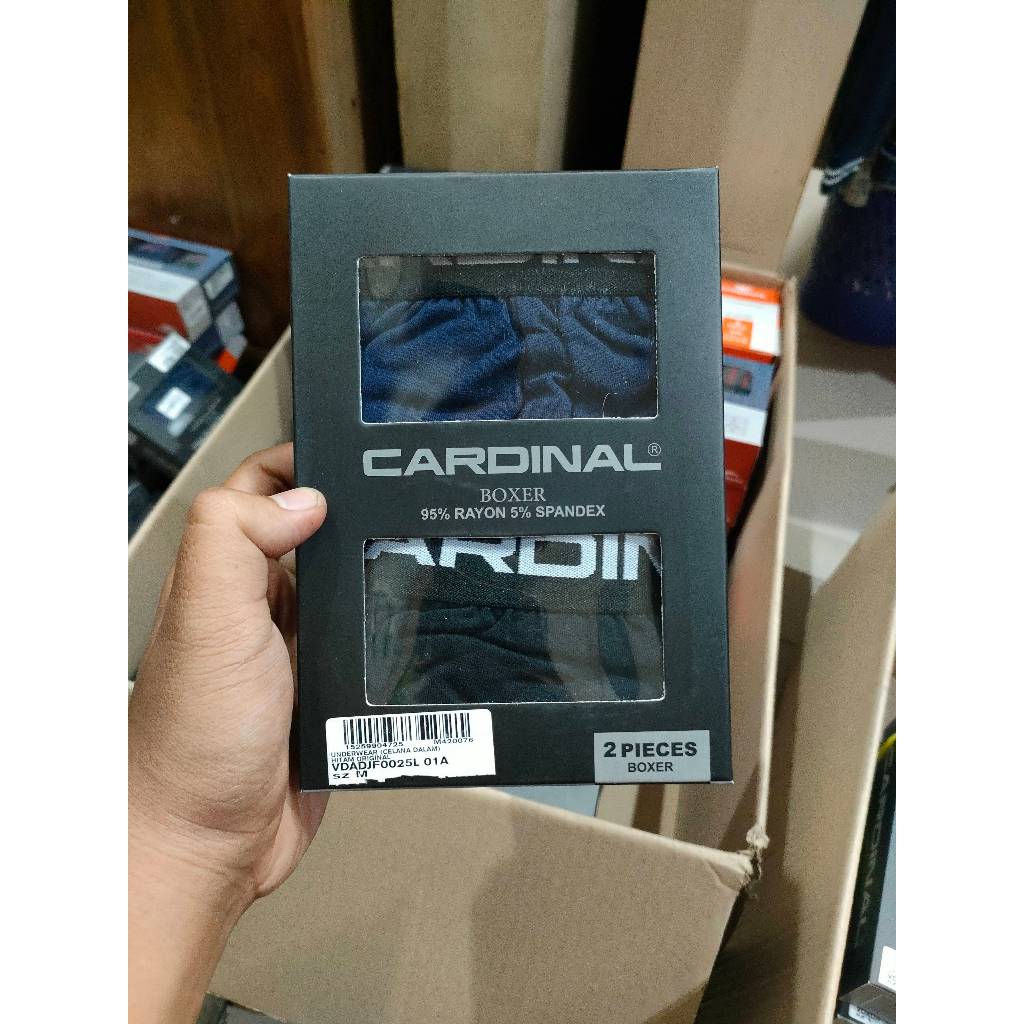 Celana Dalam Boxer Pria Cardinal Original