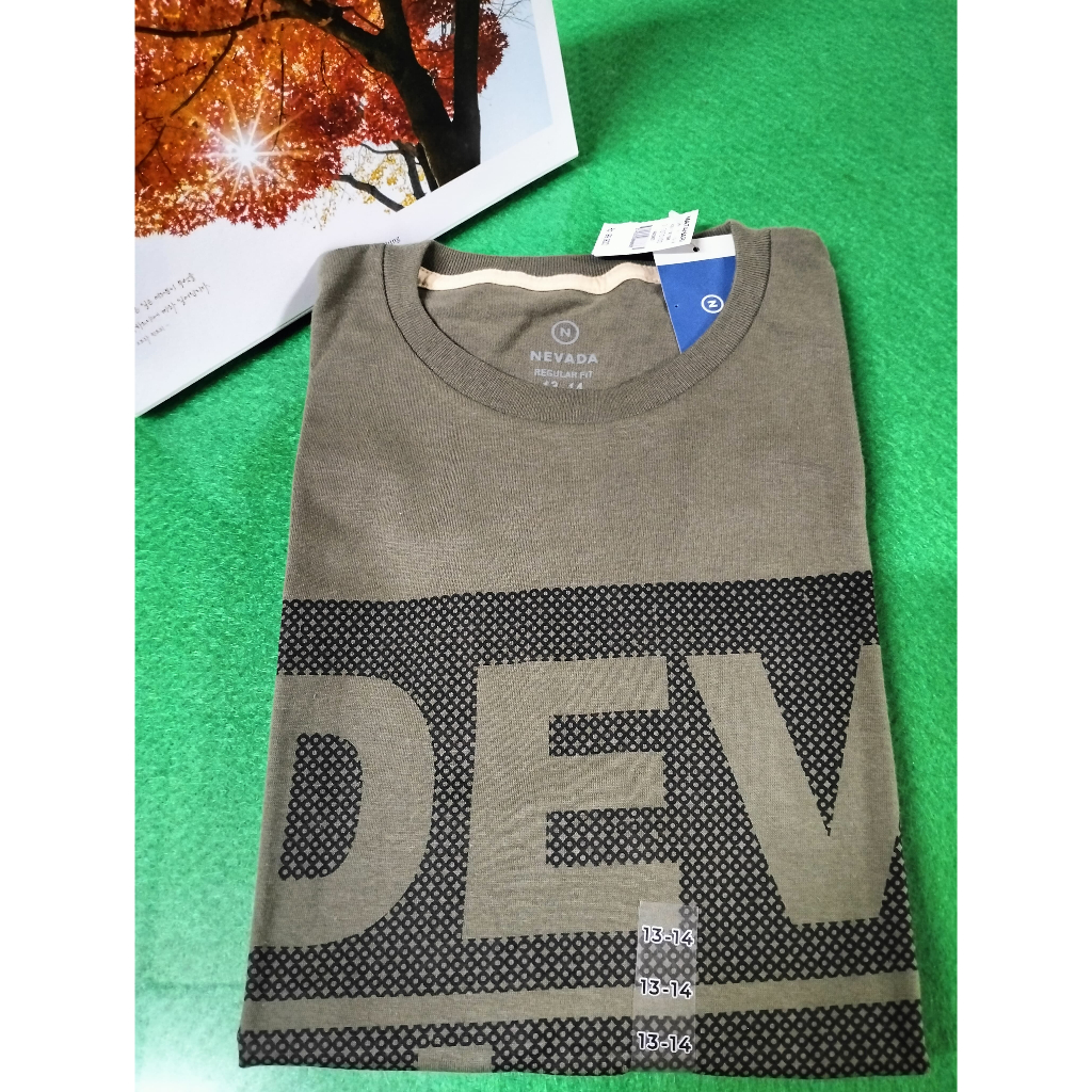 KAOS ANAK LAKI LAKI TANGGUNG NEVADA SIZE 13-14  BRANDED MATAHARI ORIGINAL MURAH