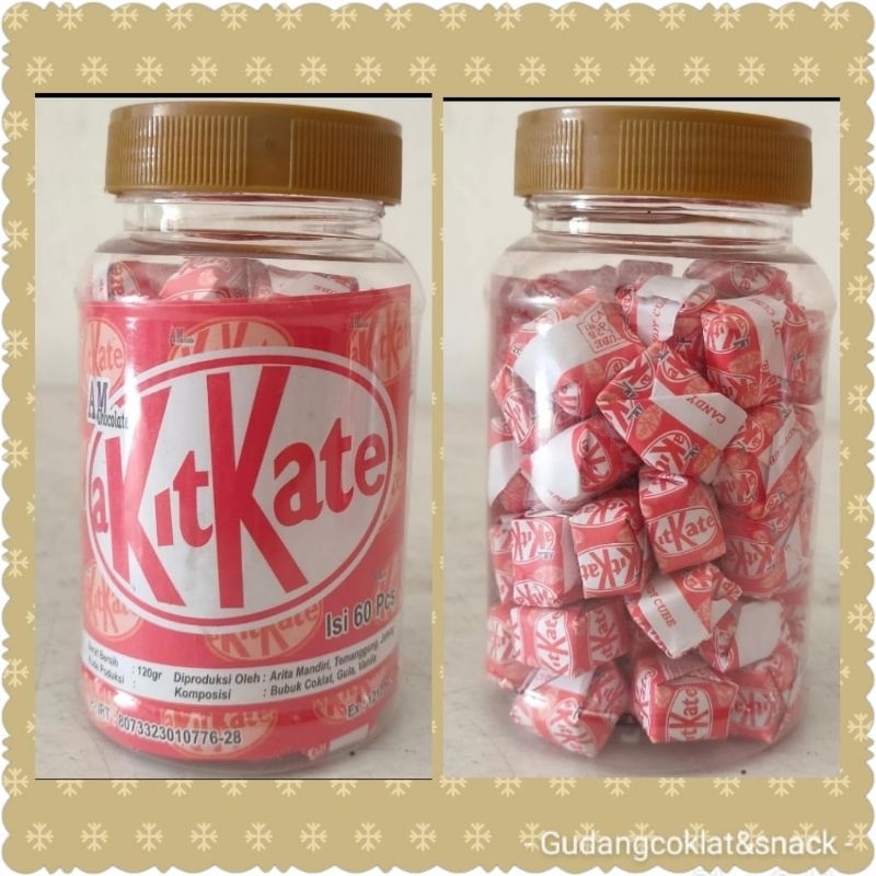 

CANDY CUBE KIT KATE CANDY isi 50pc